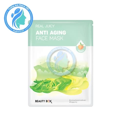 Mặt Nạ Giấy Beauty Box Real Juicy Anti Aging Face Mask 20g