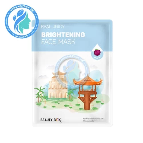 Mặt Nạ Giấy Beauty Box Real Juicy Brightening Face Mask 20g