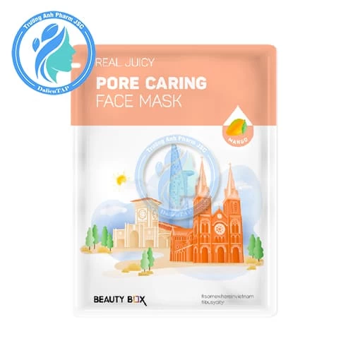 Mặt Nạ Giấy Beauty Box Real Juicy Pore Caring Face Mask 20g