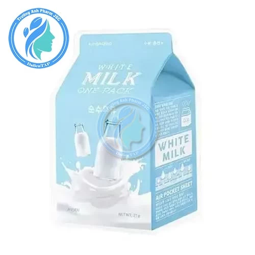 Mặt Nạ Giấy Cấp Ẩm A'Pieu White Milk One-Pack 21g