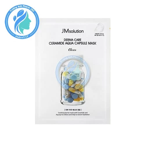 Mặt Nạ Giấy Cung Cấp Nước Jmsolution Derma Care Ceramide Aqua Capsule Mask Clear 30ml