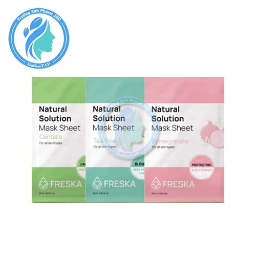 Mặt nạ giấy Freska Natural Solution Mask Sheet 25ml - Dưỡng ẩm và làm dịu da