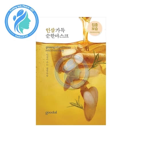 Mặt Nạ Giấy Goodal Ginseng Infused Honey Mild Sheet Mask