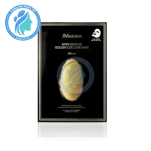 Mặt Nạ Giấy Jmsolution Water Luminous Golden Cocoon Mask Black 45g