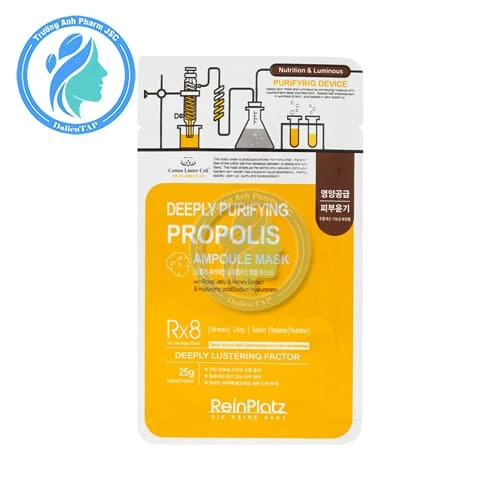 Mặt nạ giấy ReinPlatz Deeply Purifying Propolis Ampoule Mask 25g