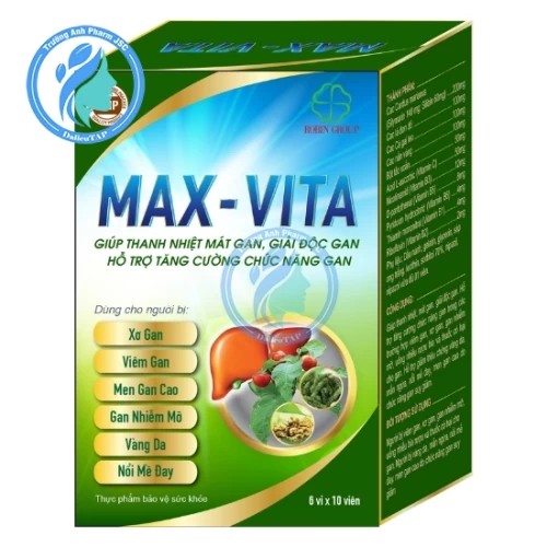 Max-vita - Viên uống hỗ trợ tăng cường chức năng gan