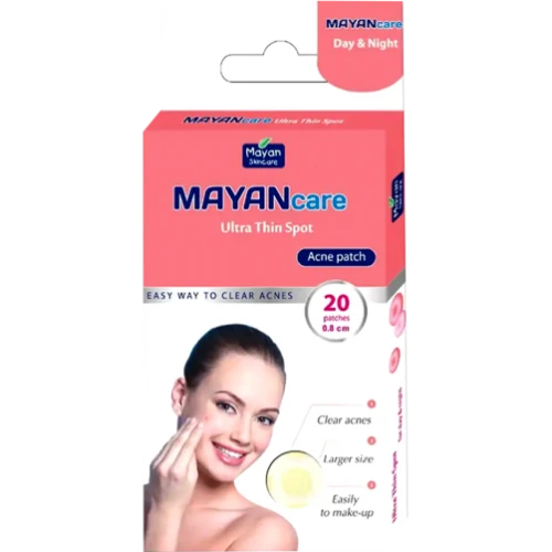 Miếng dán mụn Mayan Care Ultra Thin Spot Plus Acne Patch (20 miếng)