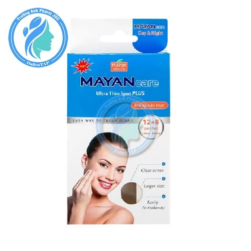 Miếng dán mụn Mayan Ultra Thin Spot Plus (12m) - Miếng dán mụn của Hàn Quốc