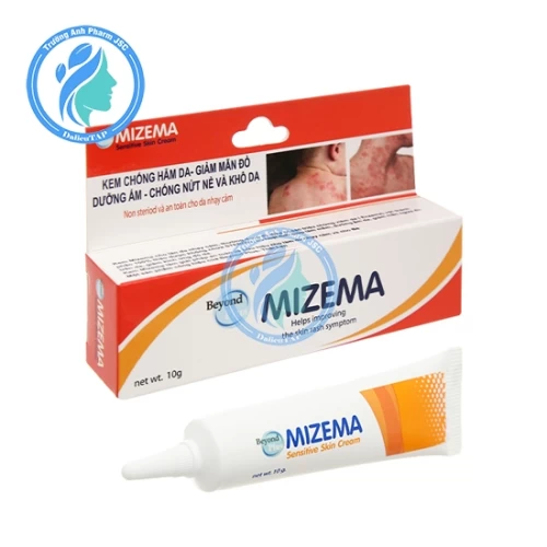 Mizema Beyond Plus 10g - Giảm nhanh mẩn đỏ, dị ứng, hăm da