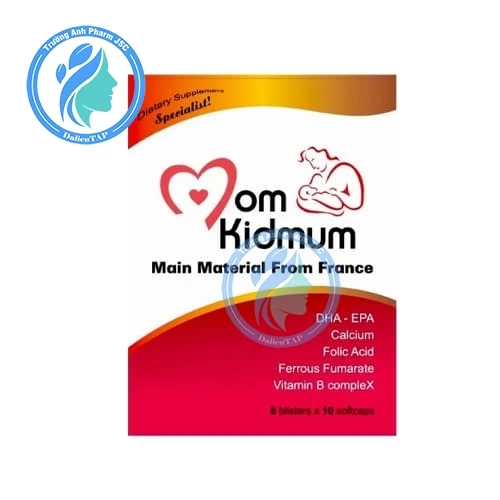 MOM KIDMUM - Bổ sung các vitamin và khoáng chất cho phụ nữ có thai
