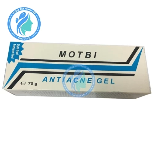 Motbi Antiacne Gel 70g - Giúp giảm dầu, trị mụn hiệu quả