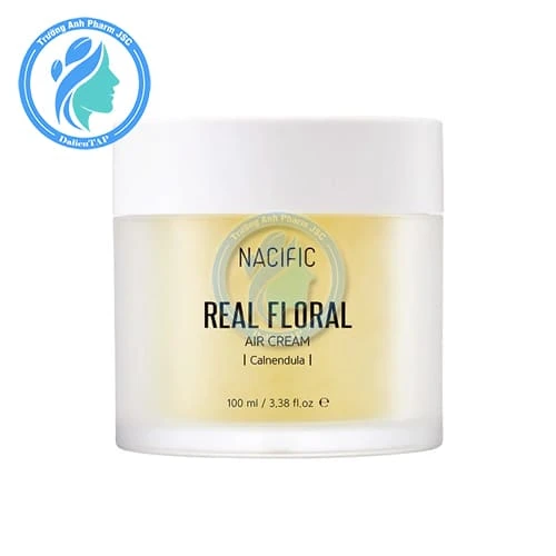 Nacific Real Floral Air Cream Calendula 100ml - Kem dưỡng làm dịu da