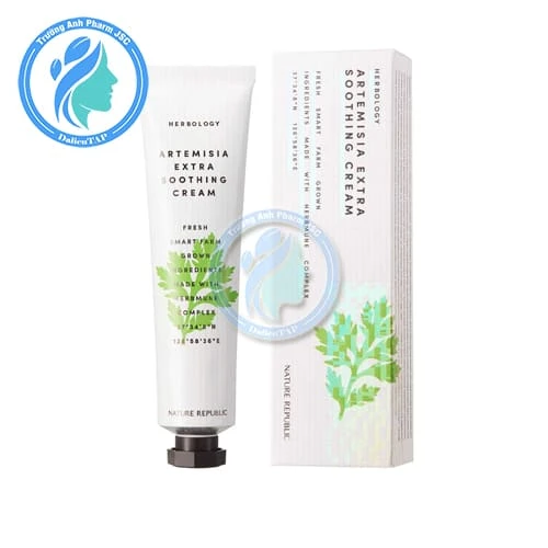 Nature Republic Herbology Artemisia Extra Soothing Cream 70ml - Kem dưỡng ẩm