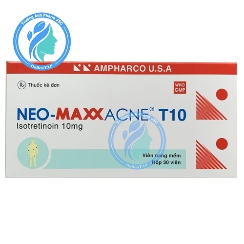 Neo-Maxxacne T10 - Điều trị mụn trứng cá mức độ nặng