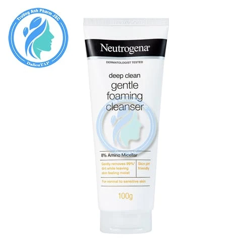 Neutrogena Deep Clean Gentle Foaming Cleanser 100g - Sữa rửa mặt dịu nhẹ