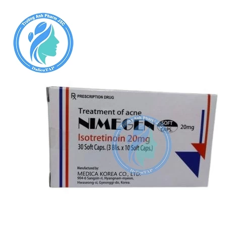 Nimegen 10mg - Điều trị mụn trứng cá dạng nặng