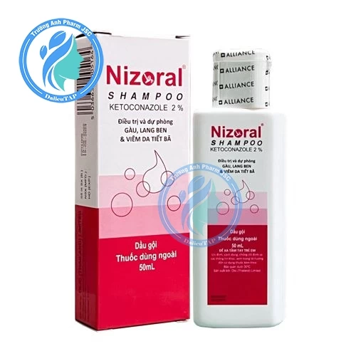 Nizoral Shampoo 50ml - Dầu gội đầu trị gàu của Thái Lan