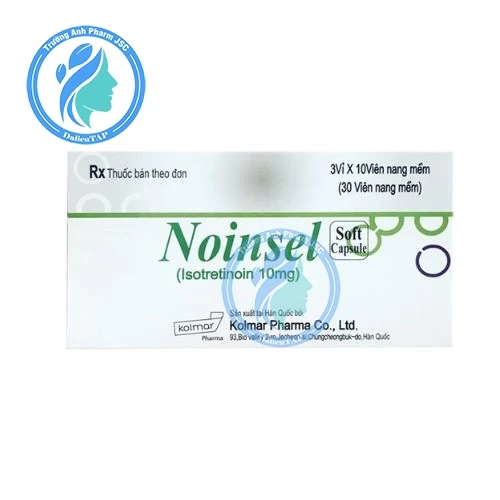 Noinsel 10mg - Viên điều trị trứng cá dạng nặng