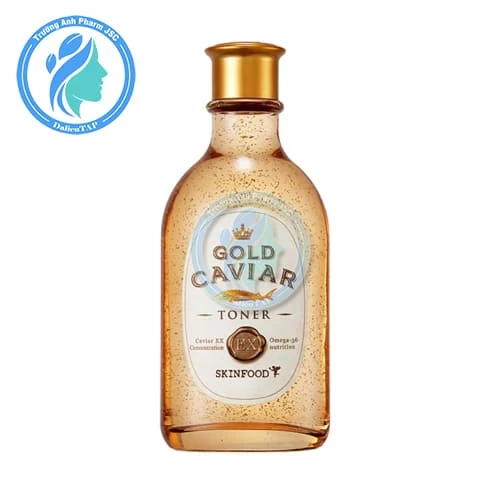 Nước Cân Bằng Căng Mướt Da Skinfood Gold Caviar Ex Toner 145ml