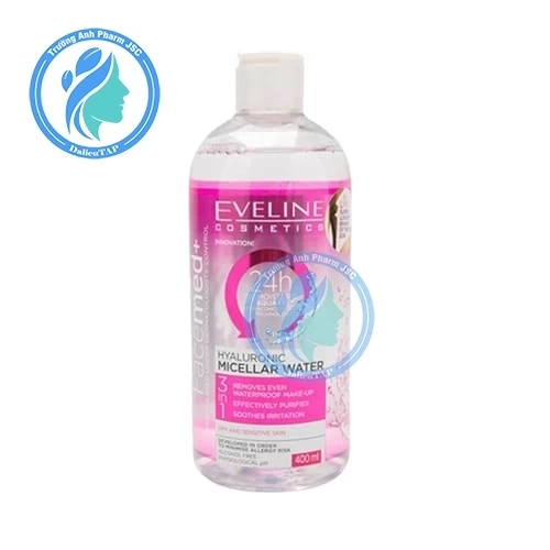 Nước Tẩy Trang Eveline Hyaluronic Micellar Water 400ml