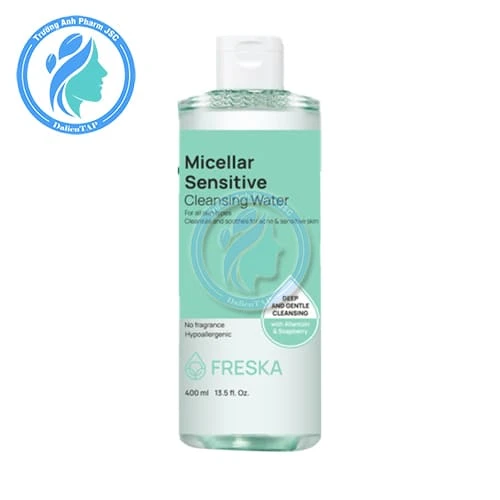 Nước tẩy trang Freska Micellar Sensitive Cleansing Water 400ml