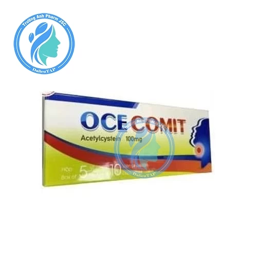 Ocecomit 100mg Hóa Dược - Thuốc tiêu nhầy của Việt Nam