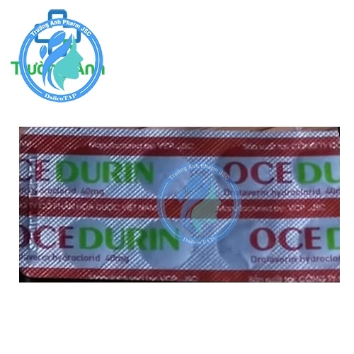 Ocedurin 40mg Hóa Dược - Thuốc điều trị co thắt cơ trơn