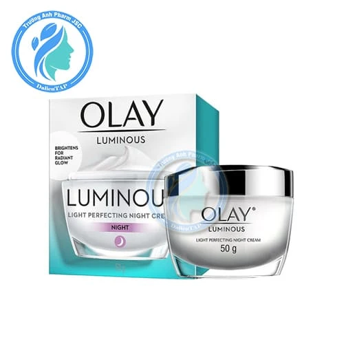 Olay Luminous Light Perfecting Night Cream 50g - Kem dưỡng da ban đêm