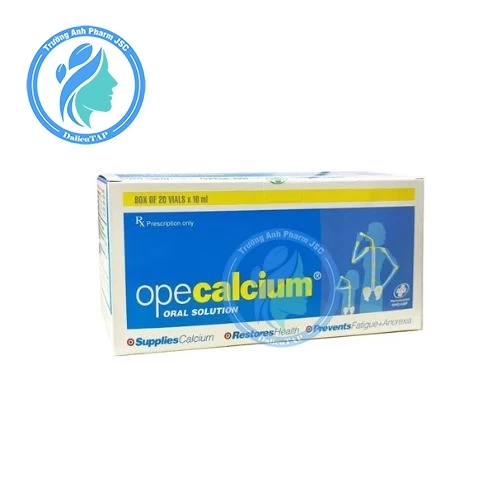 Opecalcium Oral Solution 10ml OPV - Phòng ngừa và điều trị loãng xương