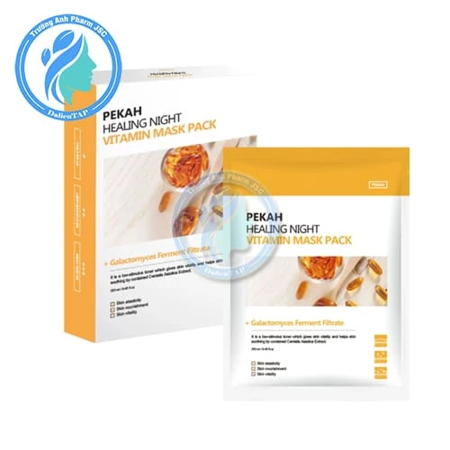 Pekah Mặt nạ giấy Healing Night Mask Pack - Giúp tăng cường độ ẩm cho da