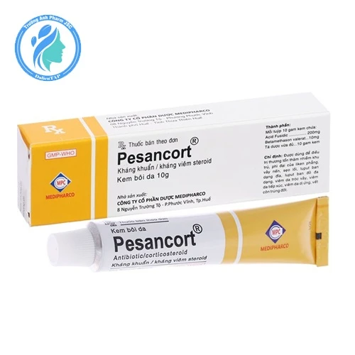 Pesancort Cream 10G - Thuốc điều trị viêm da hiệu quả