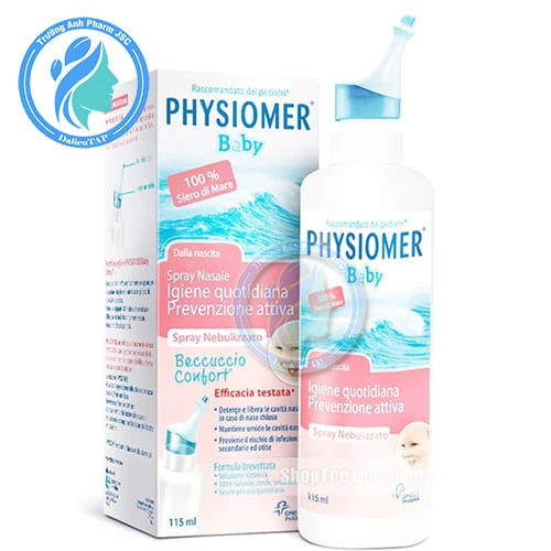 Physiomer Baby (chai 115ml) - Rửa sạch và làm thông thoáng mũi