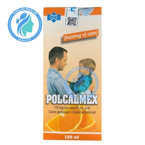Polcalmex 150ml - Phòng và điều trị tình trạng thiếu calci