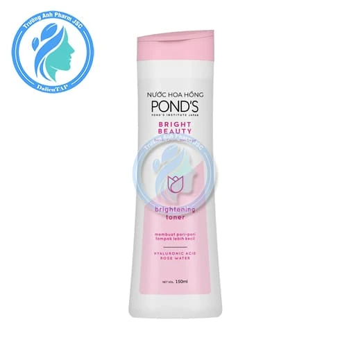 Pond's Bright Beauty Brightening Toner 150ml - Nước hoa hồng cân bằng pH