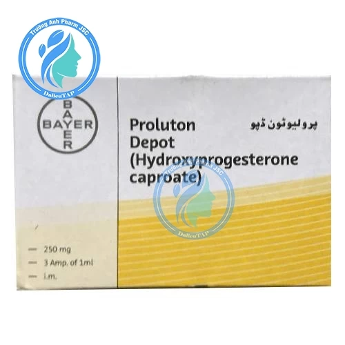 Proluton Depot 250mg Bayer - Giảm nguy cơ sảy thai và sinh non