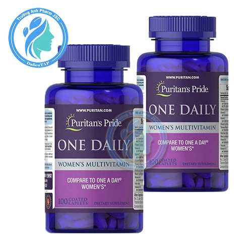 Puritan's Pride One Daily Women's Multivitamin (100 viên) - Viên uống vitamin tổng hợp