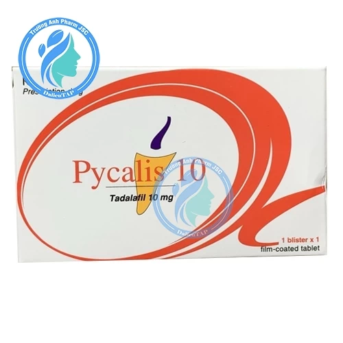 Pycalis 10 Pymepharco - Thuốc điều trị rối loạn cương dương