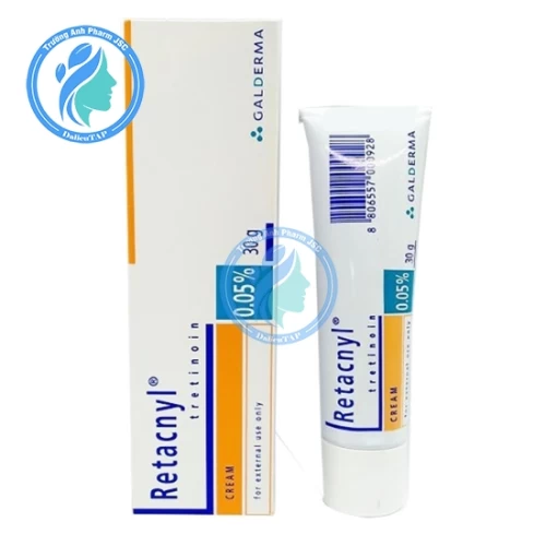 Retacnyl Tretinoin Cream 0.05% Galderma 30g - Giúp điều trị mụn trứng cá của Pháp