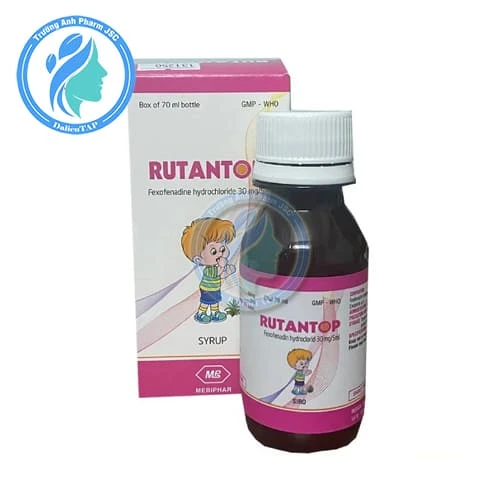Rutantop Mebiphar - Thuốc điều trị viêm mũi dị ứng và mề đay