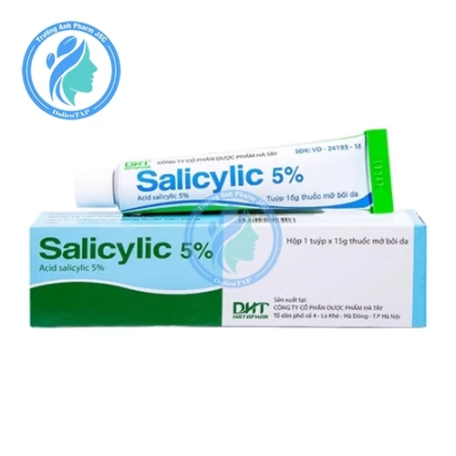 Salicylic 5% 15g - Điều trị vảy nến, viêm da, mụn trứng cá