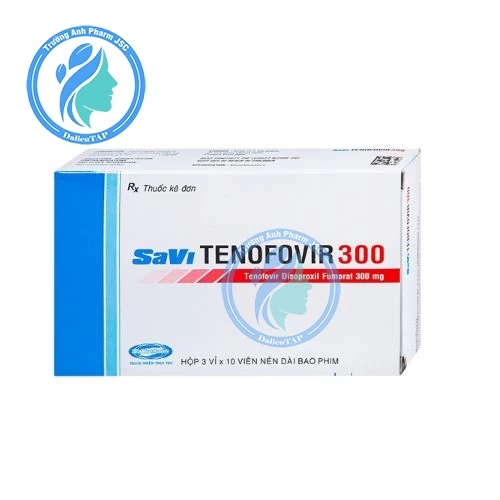 Savi Tenofovir 300mg - Thuốc điều trị nhiễm HIV hiệu quả  