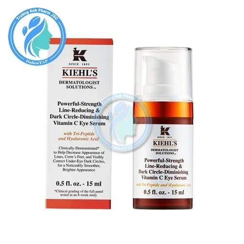 Serum Kiehl's Powerful-Strength Line-Reducing & Dark Circle-Diminishing Vitamin C Eye 15ml - Tinh chất dưỡng da mắt