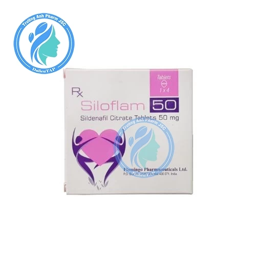 Siloflam 50mg Flamingo Pharma - Thuốc điều trị rối loạn cương dương