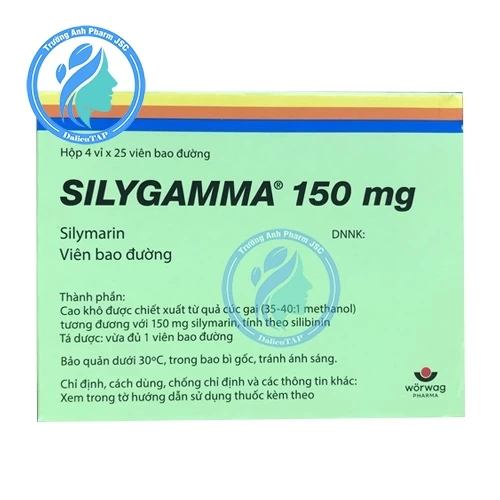 Silygamma 150mg - Thuốc điều trị viêm gan, xơ gan của Đức