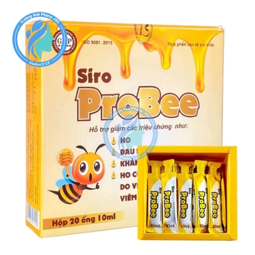 Siro Probee - Hỗ trợ giảm triệu chứng ho, đau rát họng