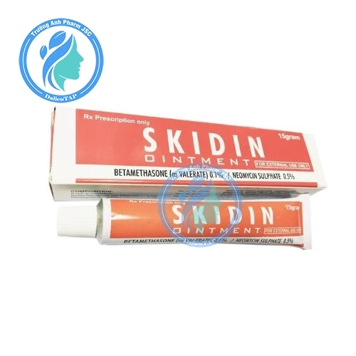 Skidin ointment 15g - Giải pháp chữa trị bệnh ngoài da hiệu quả