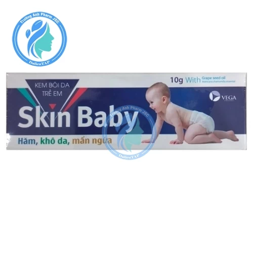 Skin Baby Vega 10g - Kem chống khô da, nứt nẻ tay chân ở trẻ