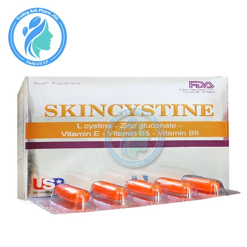 Skincystine USP - Viên uống làm đẹp da của US Pharma USA