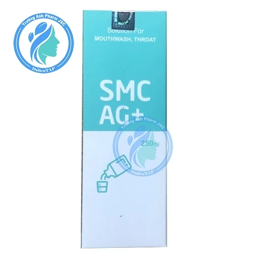 Nước súc miệng SMC AG+ 250ml - Bảo vệ răng miệng, hơi thở thơm mát