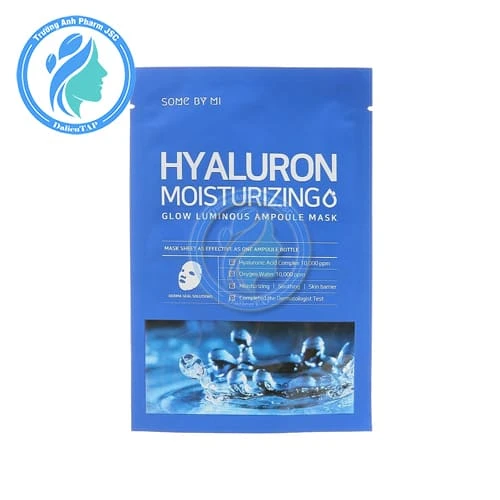 Some By Mi Hyaluron Moisturizing Glow Luminous Ampoule Mask 25g - Mặt nạ dưỡng ẩm